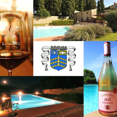 Fattoria Lornano Winery Villa Monteriggioni Exteriör bild