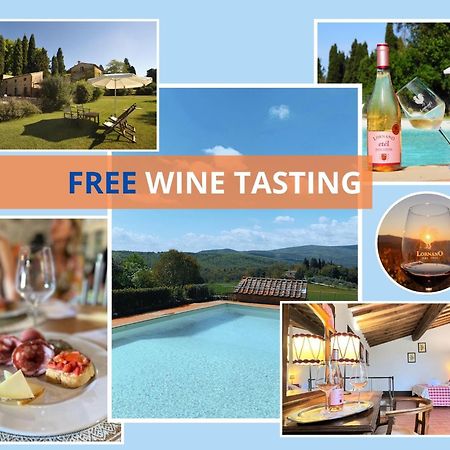 Fattoria Lornano Winery Villa Monteriggioni Exteriör bild