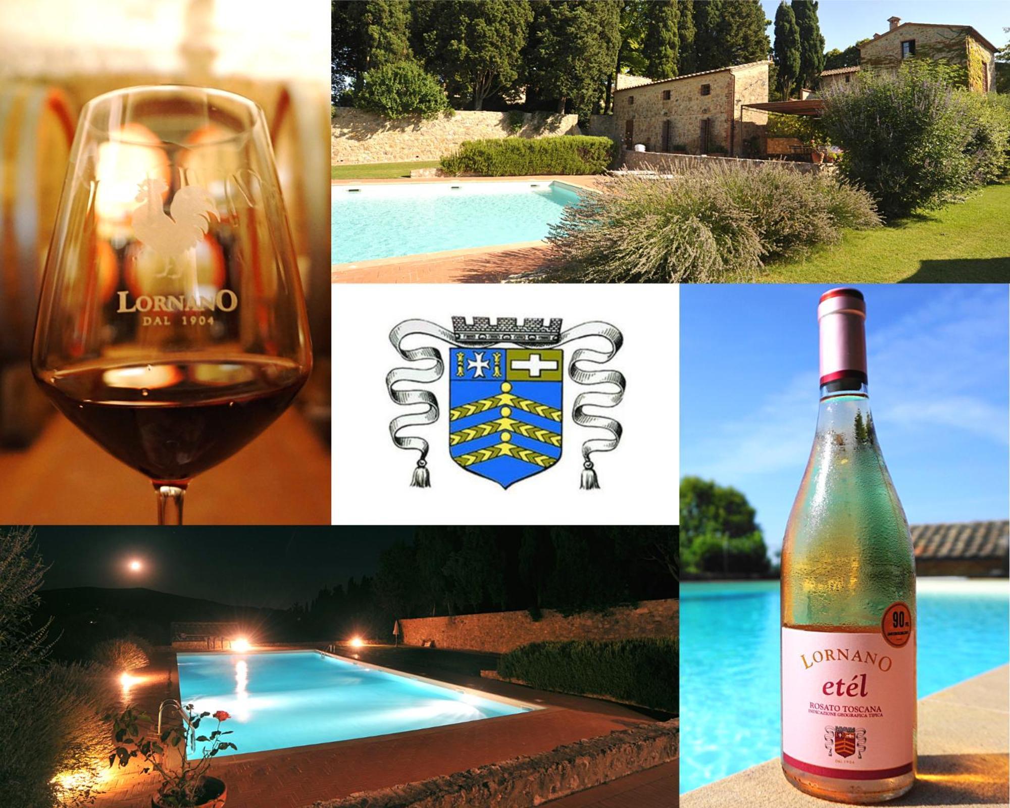 Fattoria Lornano Winery Villa Monteriggioni Exteriör bild