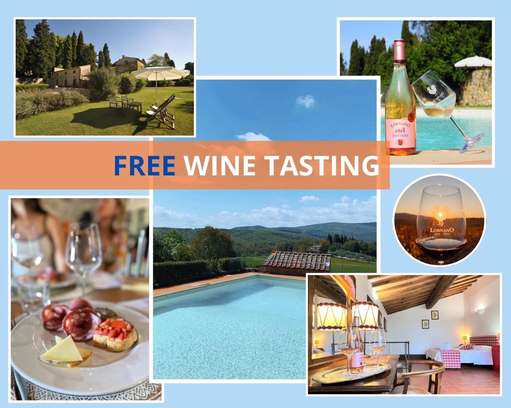 Fattoria Lornano Winery Villa Monteriggioni Exteriör bild